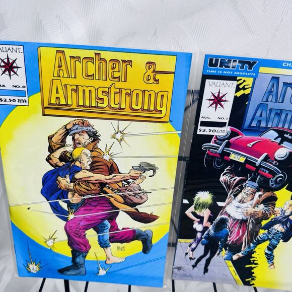 Archer And Armstrong 0-8 Lot Valiant Barry Windsor-Smith Ivan Timewalker Unity - Picture 2 of 7